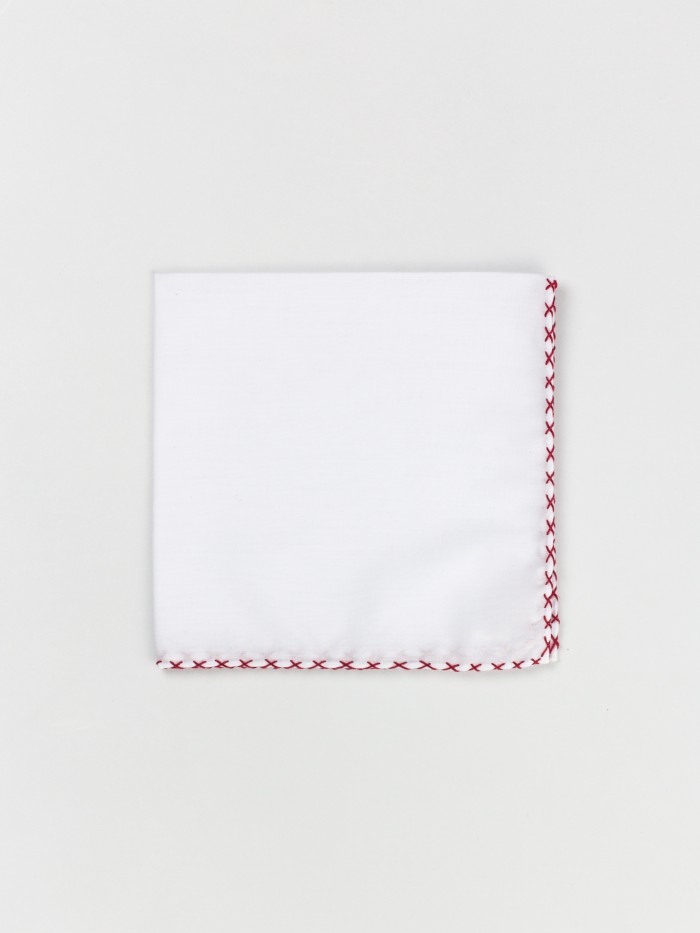 RED COTTON GENTLEMAN BLACK...