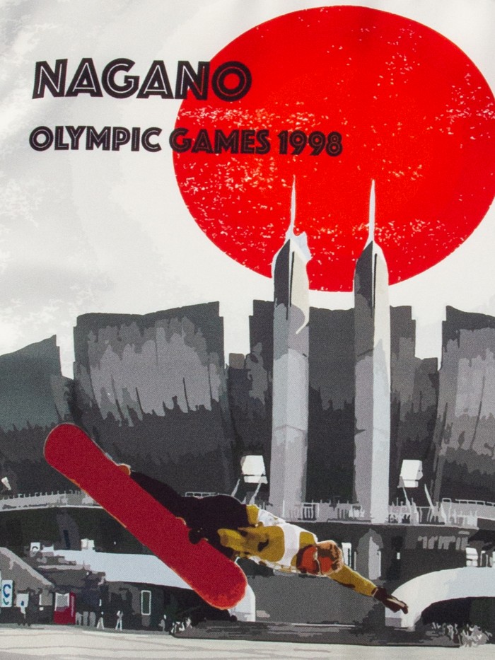 POCHETTE SETA OLIMPIADI NAGANO