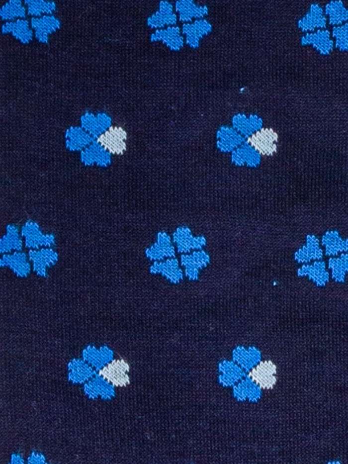 BLUE QUATREFOIL SCARAMANTIA...