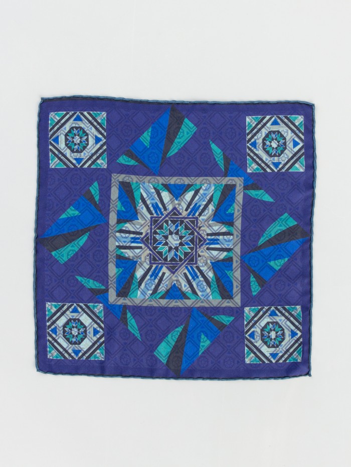 BLUE PRISMA SILK DOUBLE...