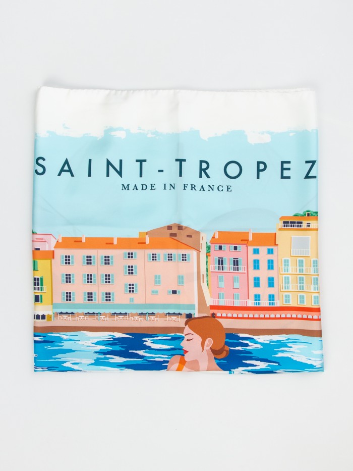FOULARD SETA CARTOLINA...