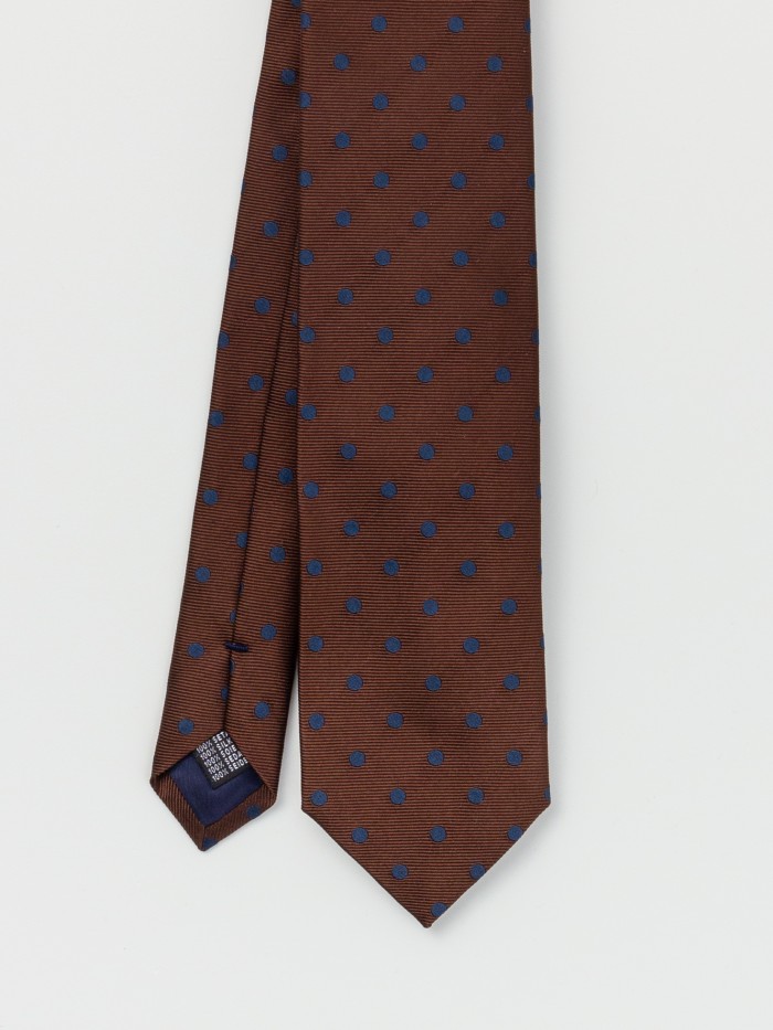 CRAVATTA SETA JACQUARD...