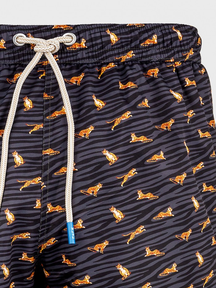 BOXER DA MARE TIGRI NERO