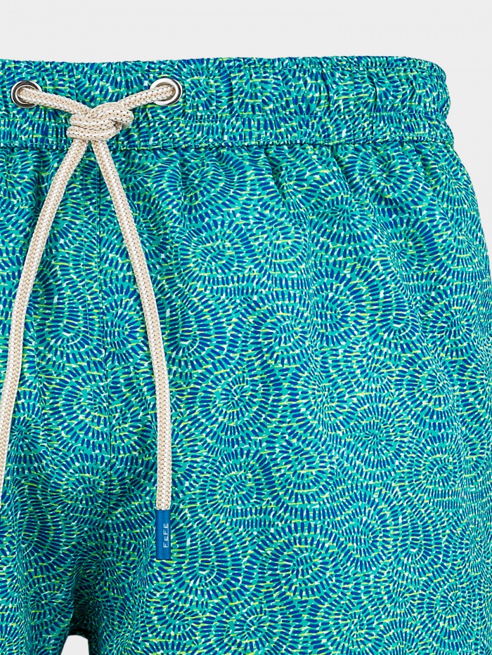 BOXER DA MARE SPIRALE TURCHESE