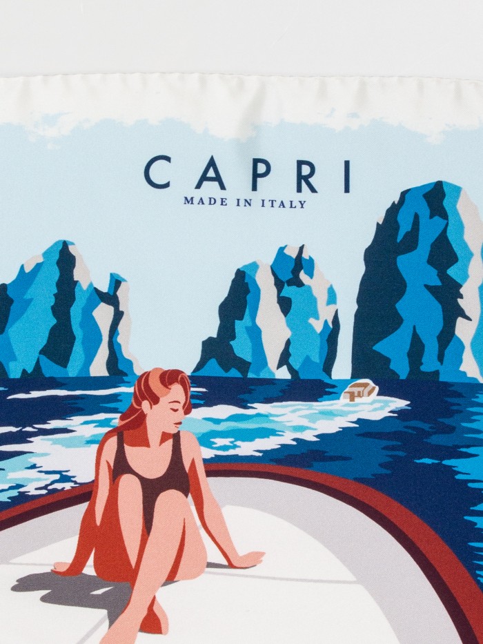CAPRI SILK POSTCARD BIG...