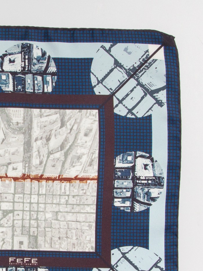 POCHETTE SETA SPACCANAPOLI