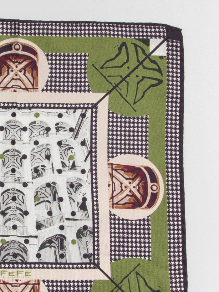 SPAGNUOLO SILK POCKET SQUARE