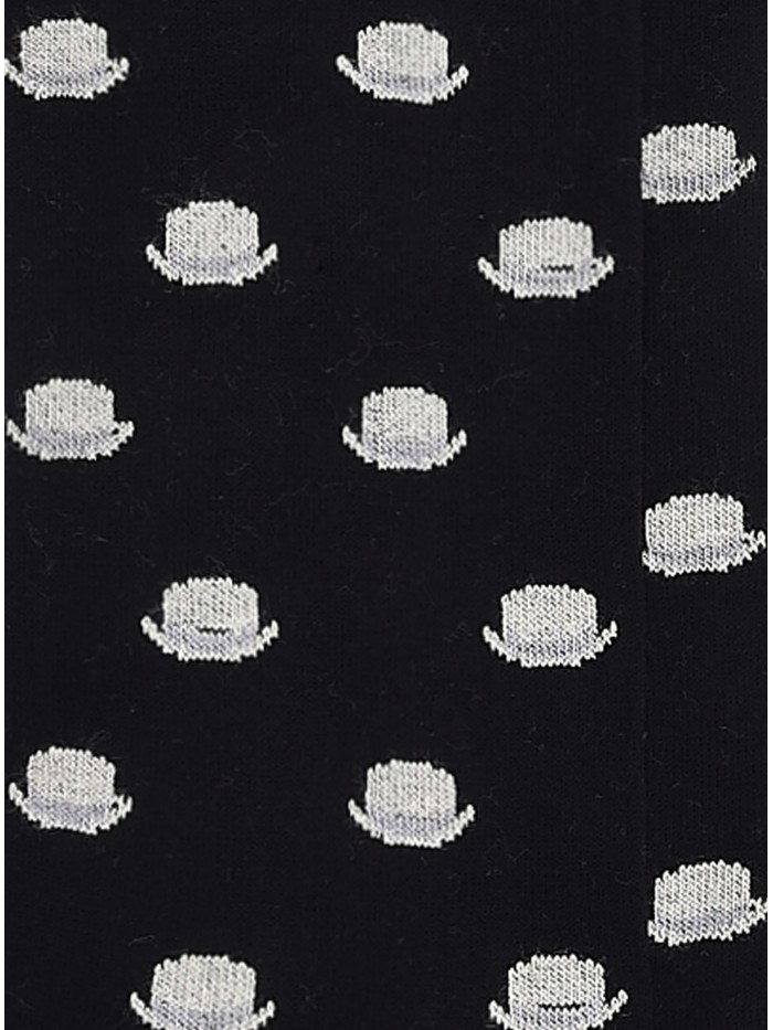 BLACK HAT DANDY MEN'S SOCKS