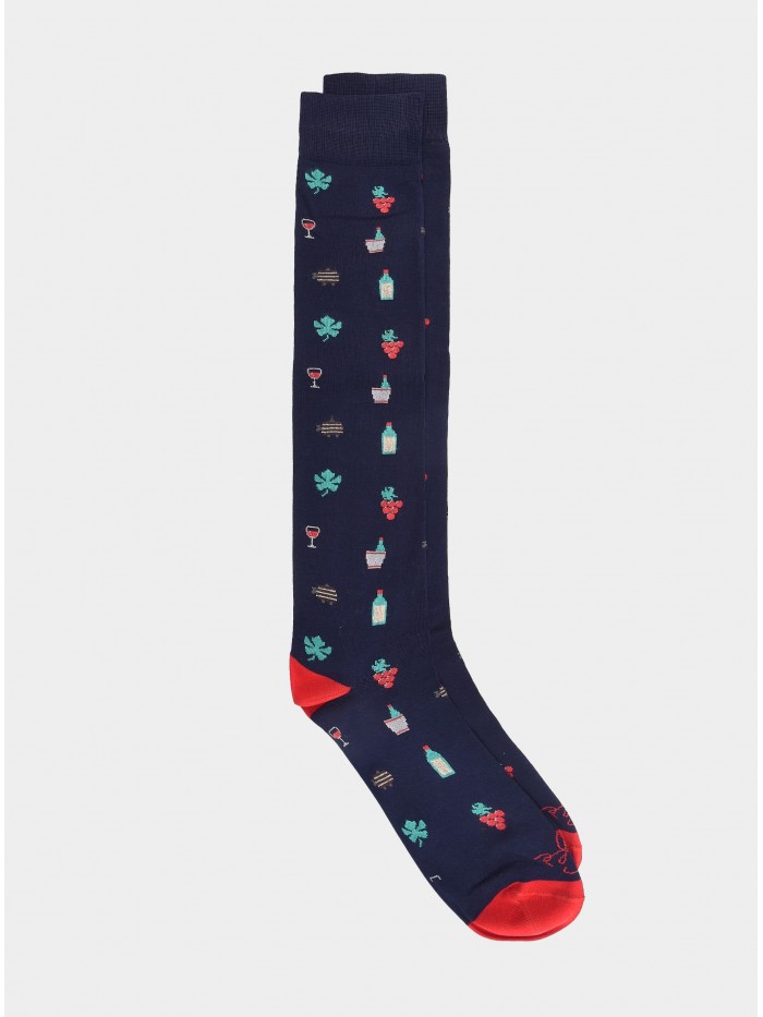 BLUE HARVEST DANDY MEN'S SOCKS