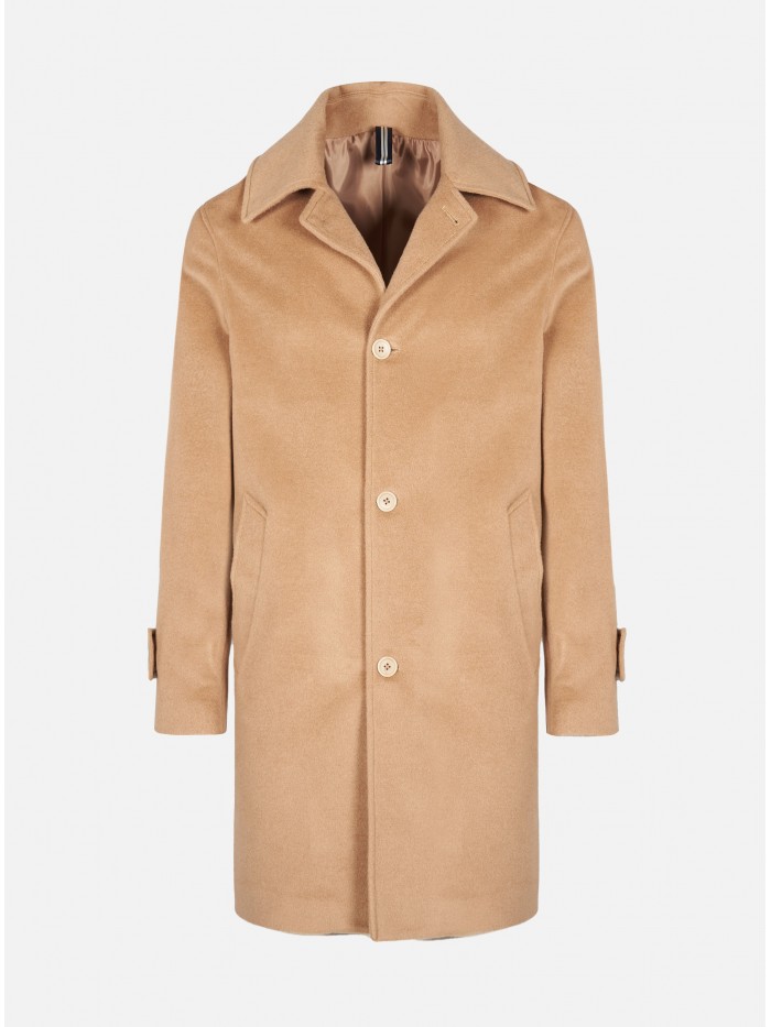 CAMEL WOOL COAT