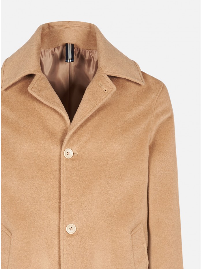 CAMEL WOOL COAT