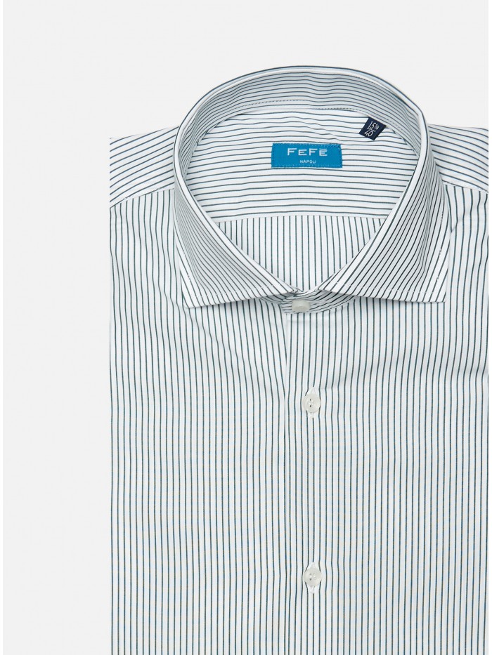 CAMICIA COTONE RIGHE...