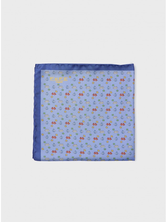 VIOLET SEA DANDY POCKET SQUARE