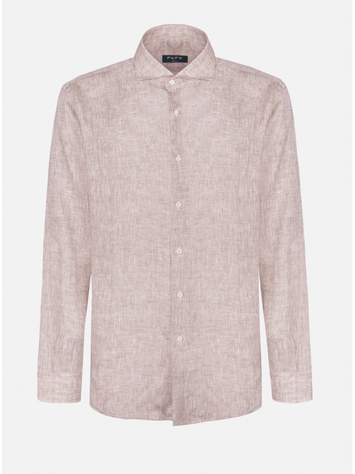 SAND LINEN SHIRT