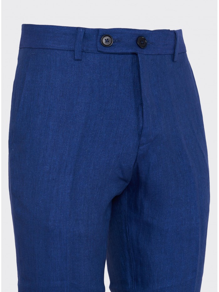 BLUE LINEN TRADITIONAL...