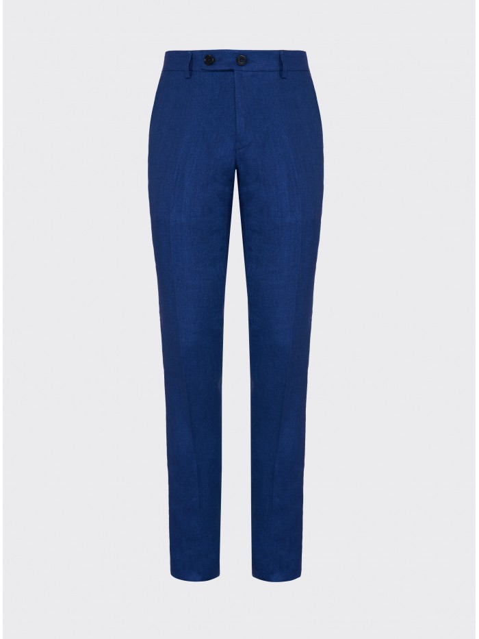 BLUE LINEN TRADITIONAL...