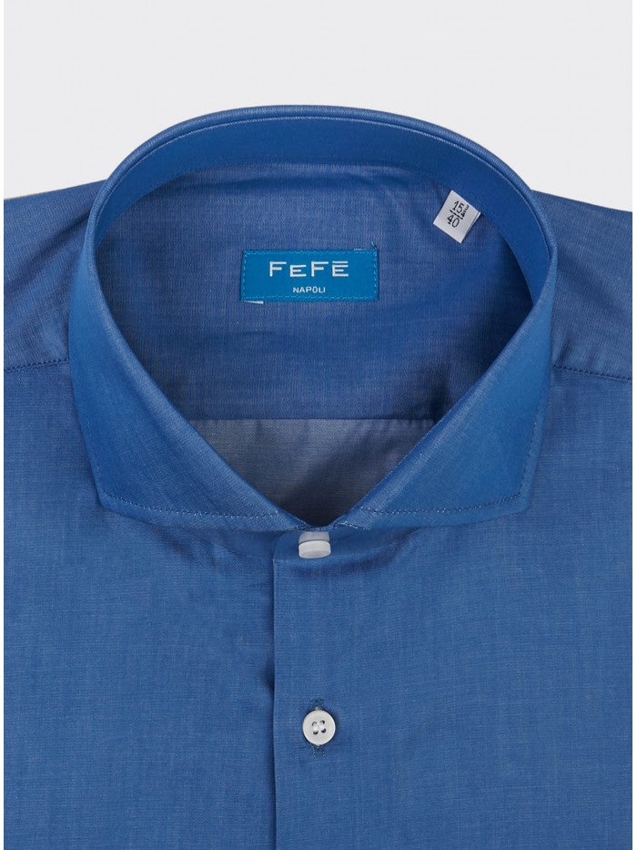 CAMICIA COTONE CHAMBRAY DENIM