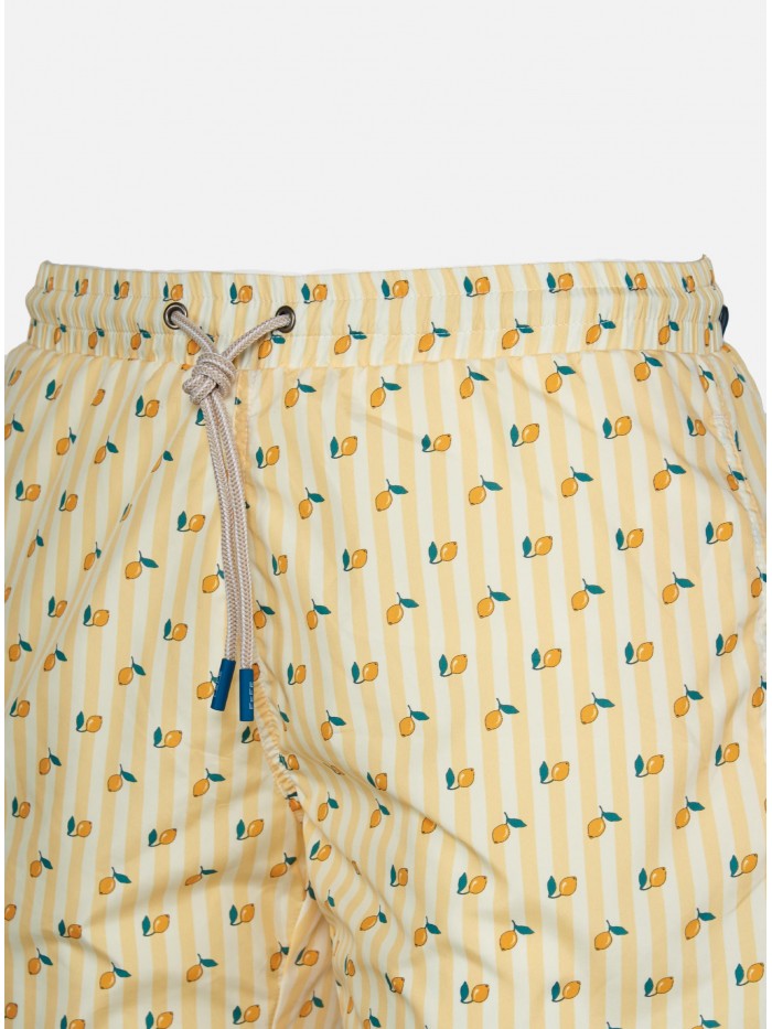 BOXER DA MARE RIGHE LIMONI...