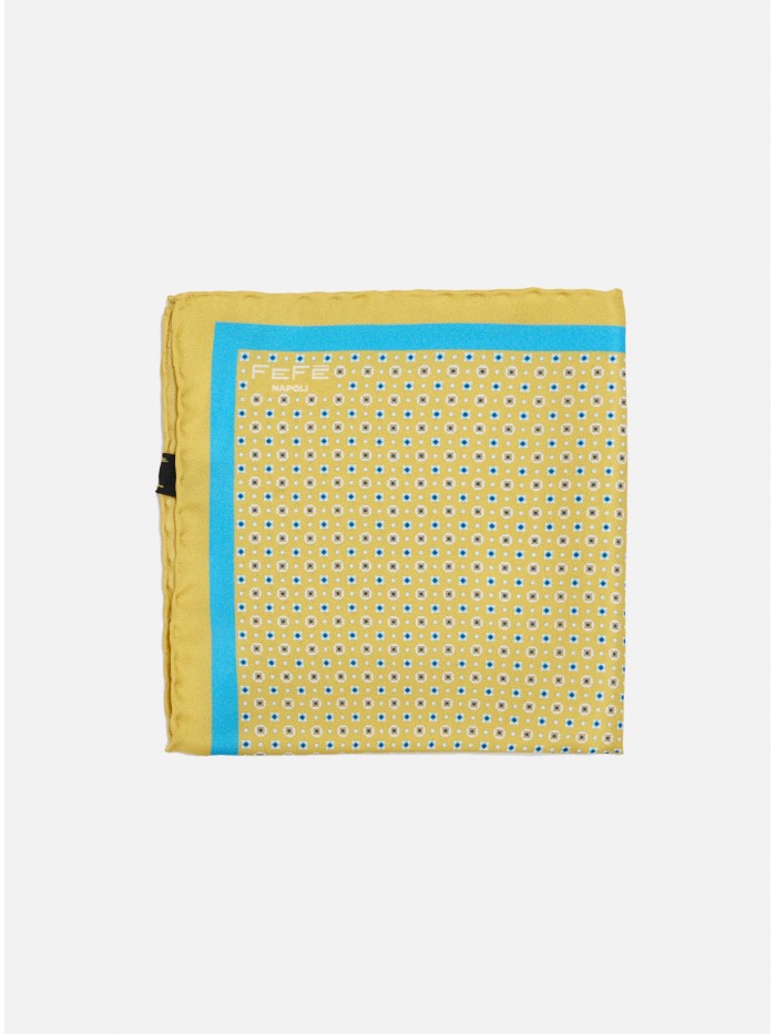 YELLOW GEO SILK GENTLEMAN...