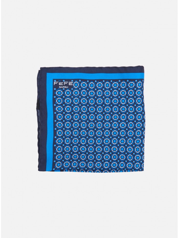 BLUE FLOWER SILK GENTLEMAN...