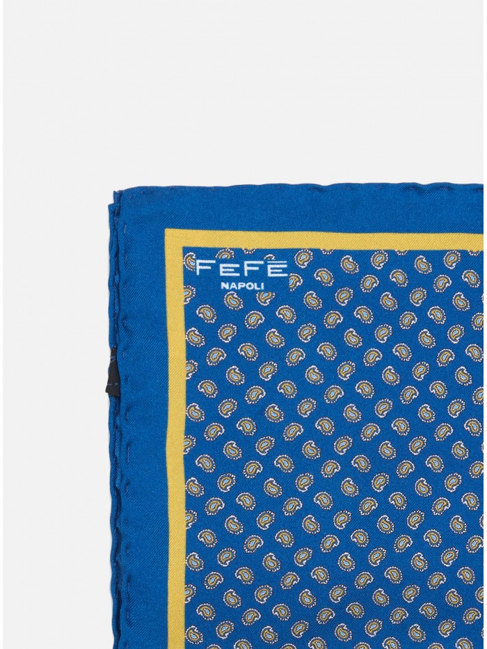 BLUE PAISLEY SILK GENTLEMAN...