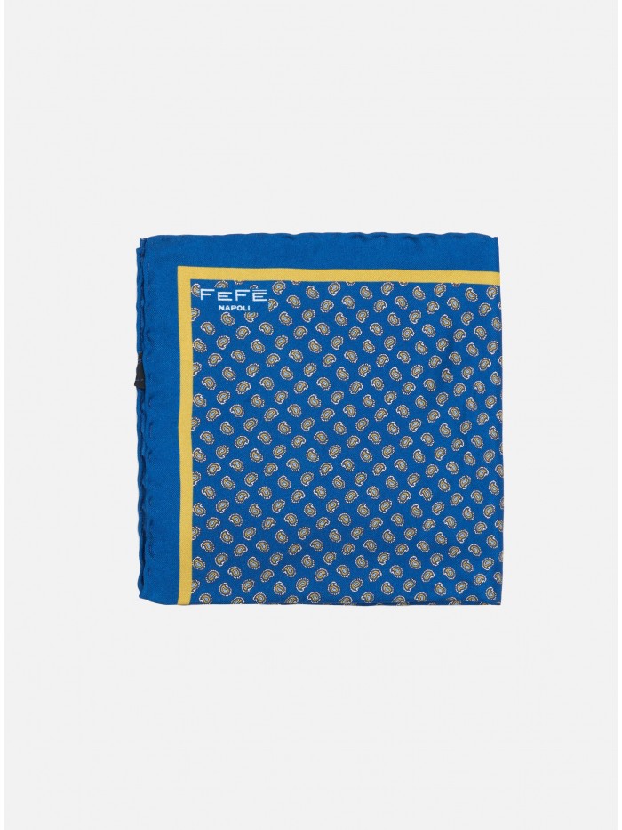 BLUE PAISLEY SILK GENTLEMAN...
