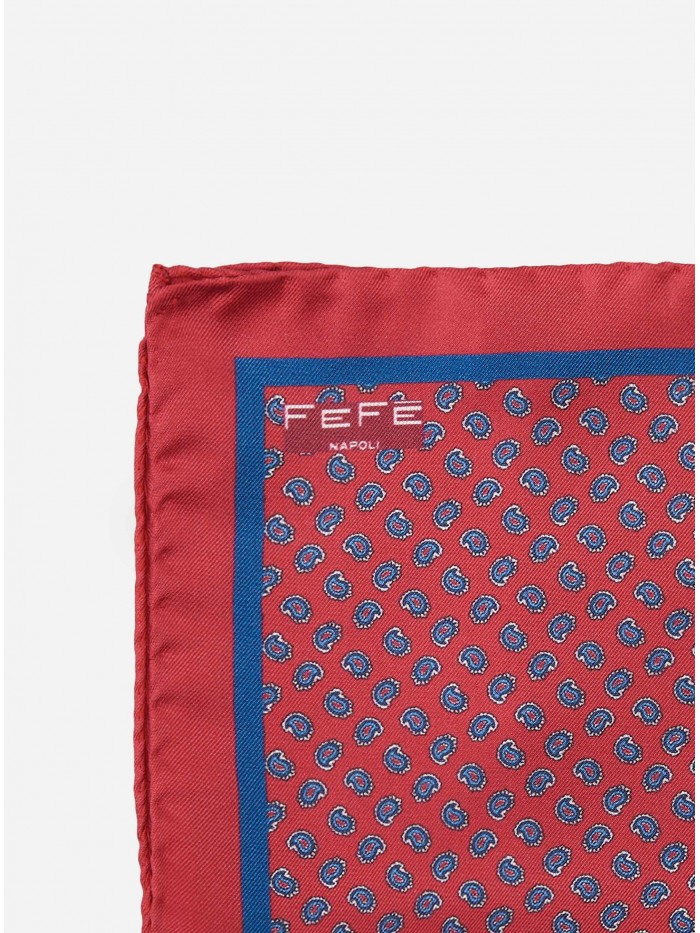 RED PAISLEY SILK GENTLEMAN...