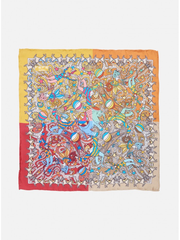 MULTICOLOR CIRCUS SILK...