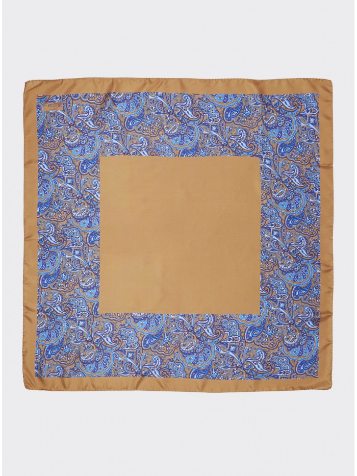 BRONZE SEVENTY SILK FOULARD
