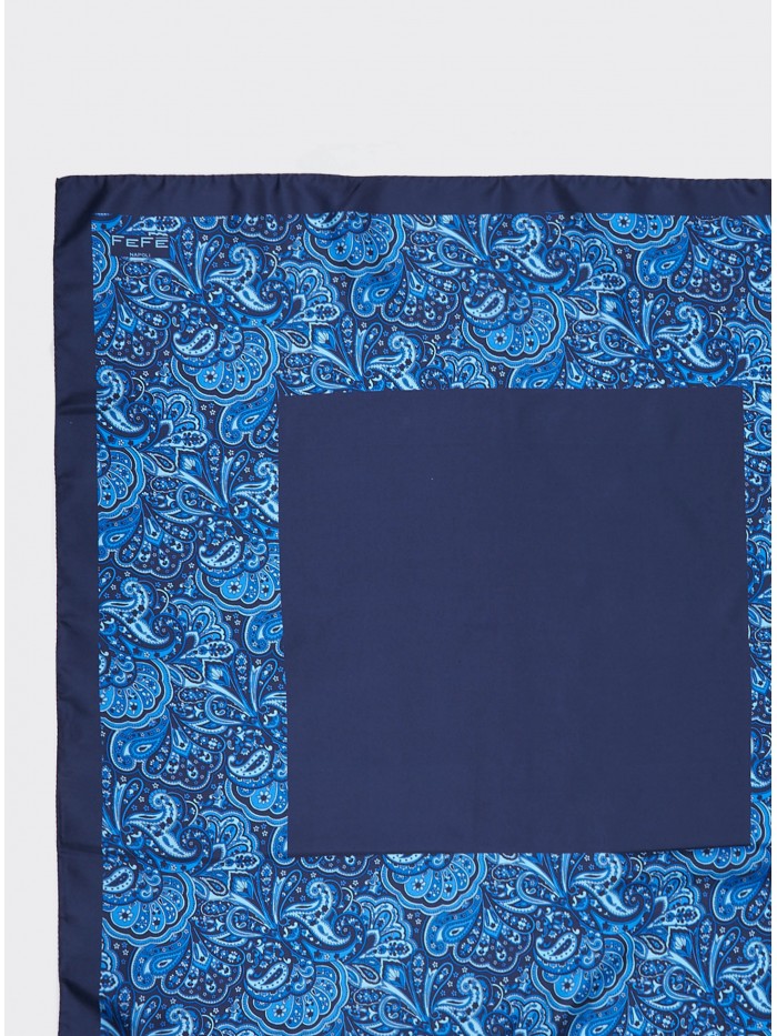 BLUE SEVENTY SILK FOULARD