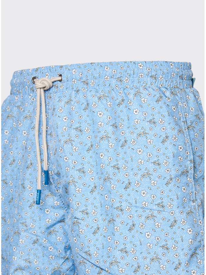 BOXER DA MARE FIORE AZZURRO