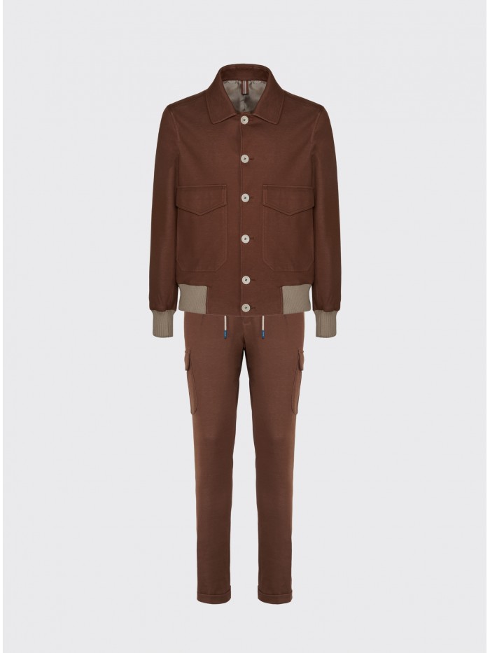 CACAO COMFORT COTTON SUIT
