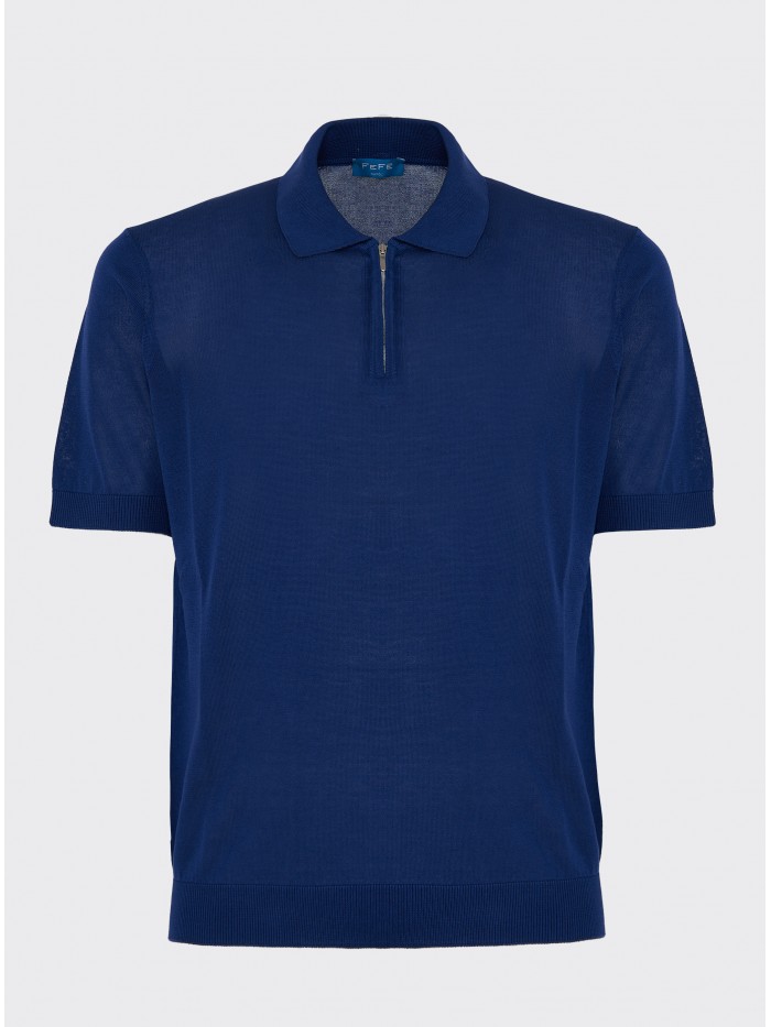 BLUE ROYAL COTTON SILK KNIT...
