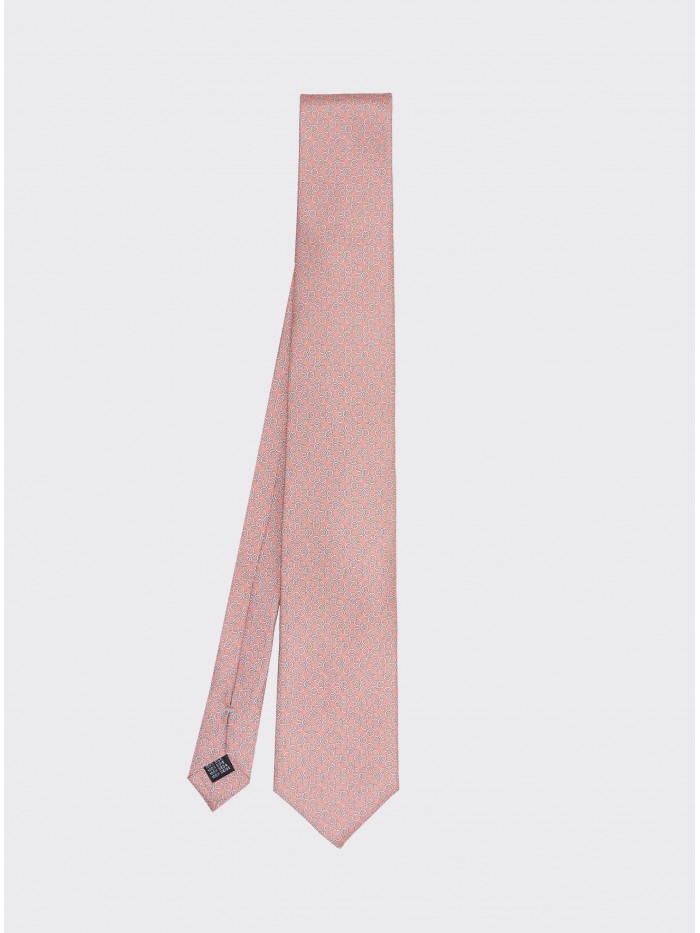SALMON RIMS DANDY SILK TIE