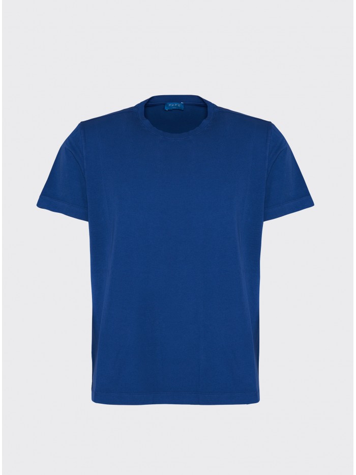 SKY WASHED COTTON T-SHIRT