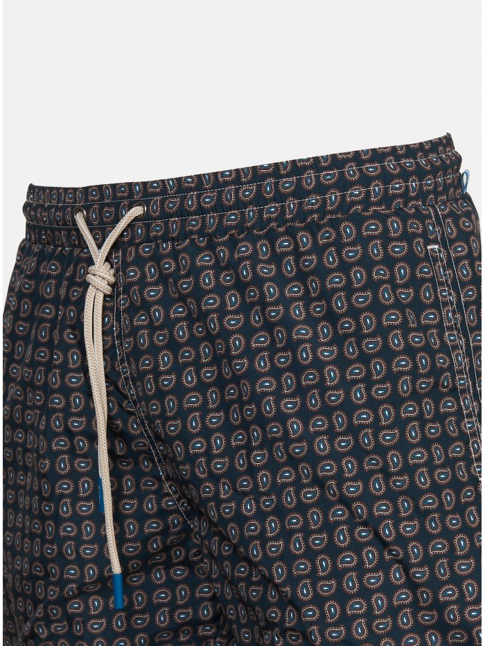 BOXER DA MARE PAISLEY BLU