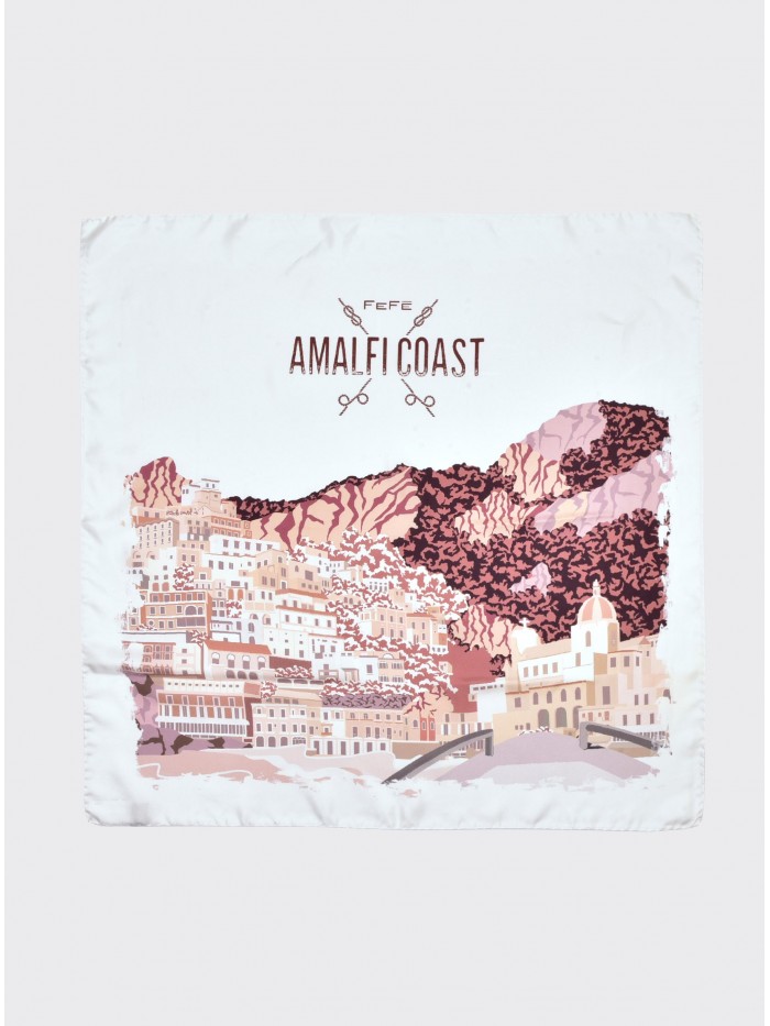 AMALFI MARINE SILK FOULARD