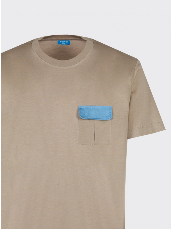 T-SHIRT FILO DI SCOZIA...