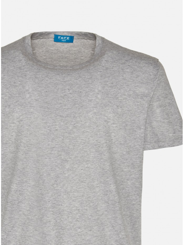 SILVER CASHMERE COTTON KNIT...