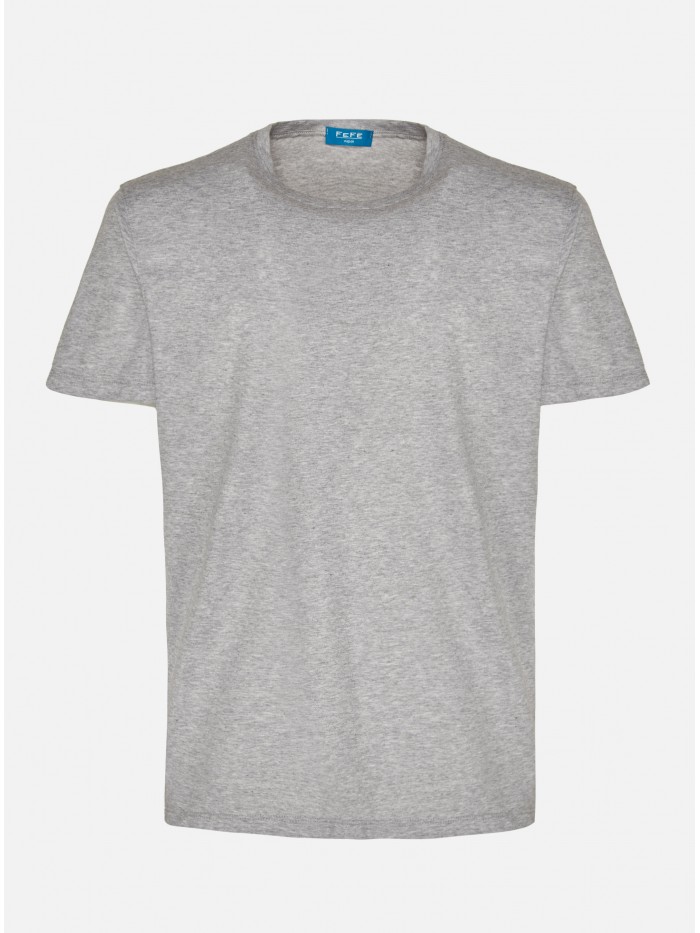 SILVER CASHMERE COTTON KNIT...