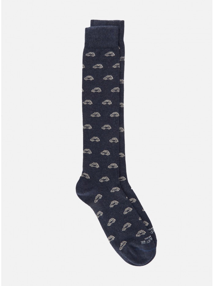 BLUE CAR DANDY MEN'S SOCKS
