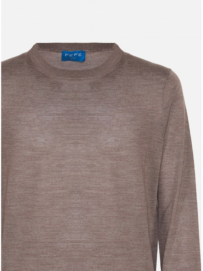 HAZELNUT WOOL AND SILK...
