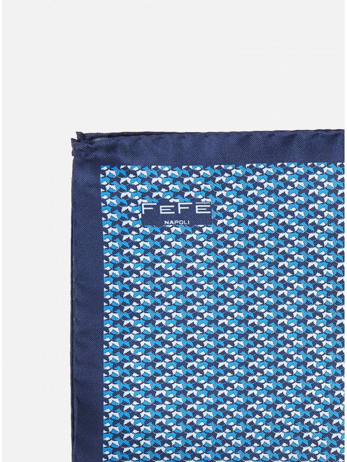 ROYAL BLUE DOG SILK OPTICAL...