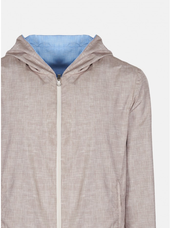 DOUBLE-SIDED LINEN-EFFECT...