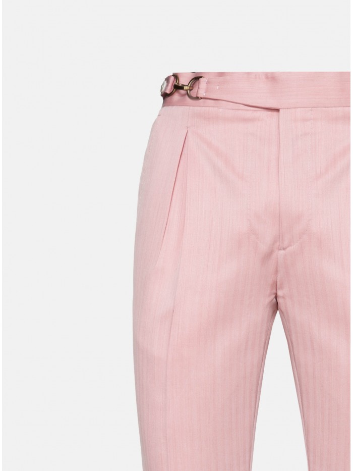 PINK SOLARO WOOL TAILOR'S...