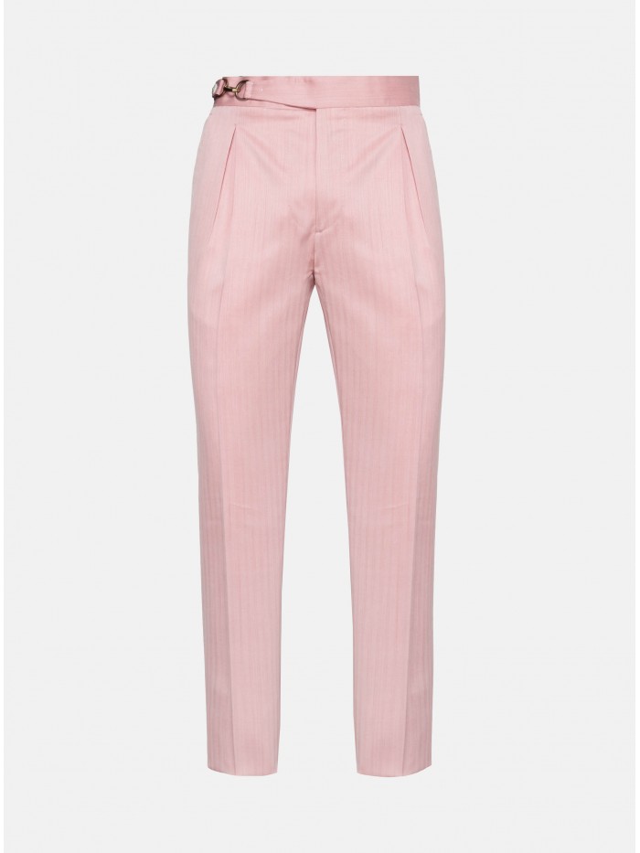 PINK SOLARO WOOL TAILOR'S...
