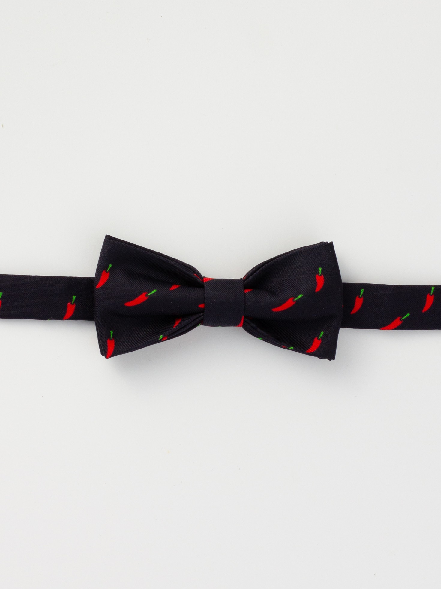 BLUE PEPPERS SILK BOW-TIE