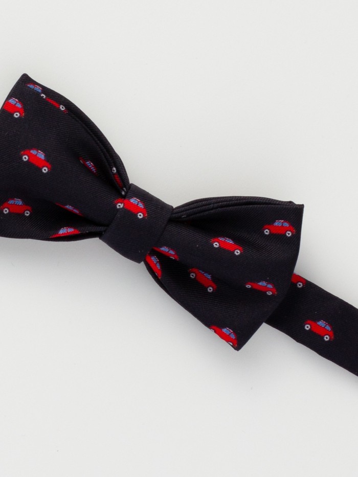BLUE CINQUECENTO SILK BOW-TIE